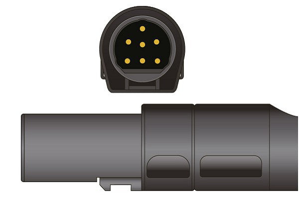 Novametrix Compatible SpO2 Adapter Cable